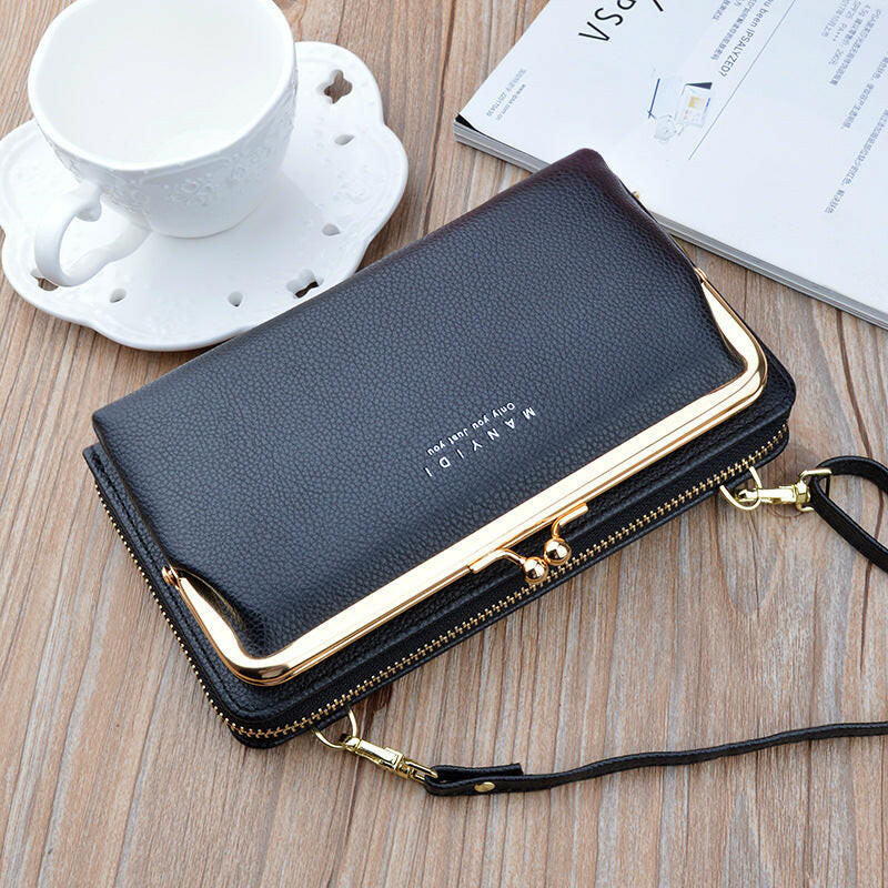 Lock Crossbody Bags Women Shoulder Bag Clutch Ladies Mobile Phone Bag Purse Handbag.