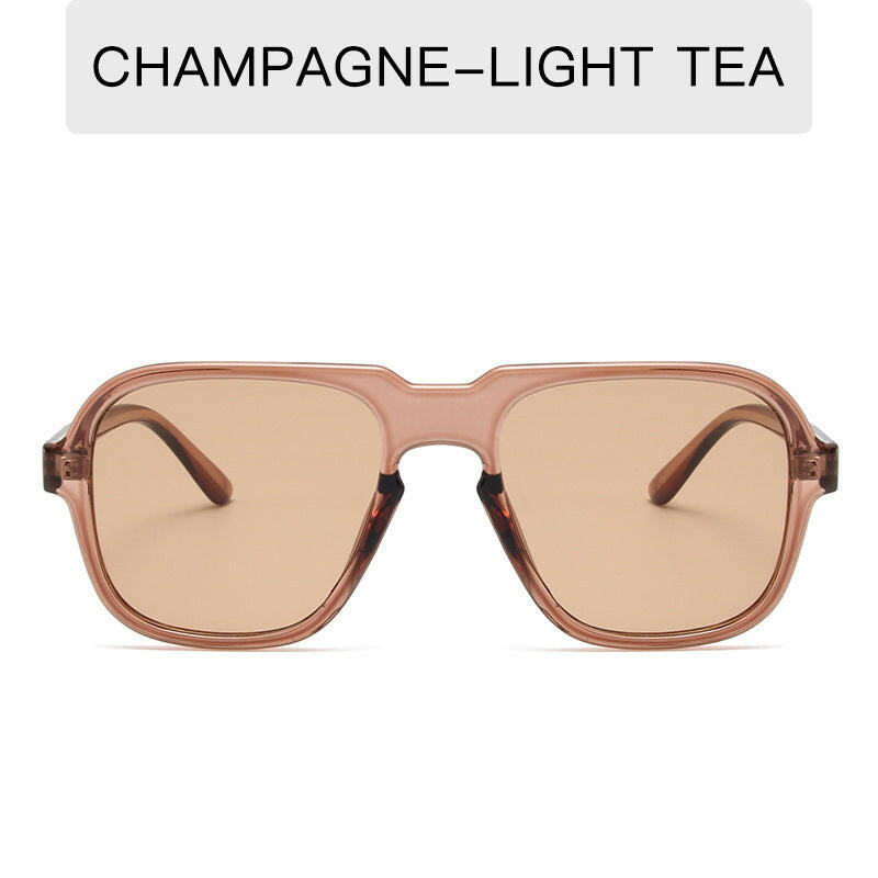 Vintage With Large Rims Driving Sunglasses Men And Women.