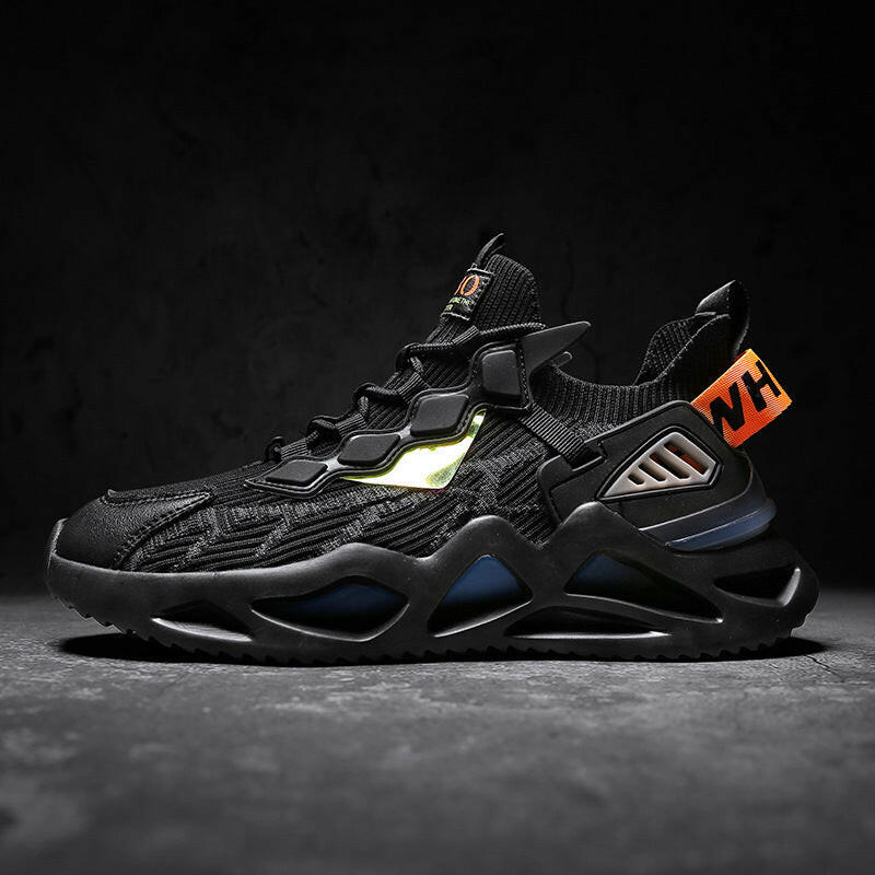 Men Sneakers Cool Wave Sole Sport Running Shoes.