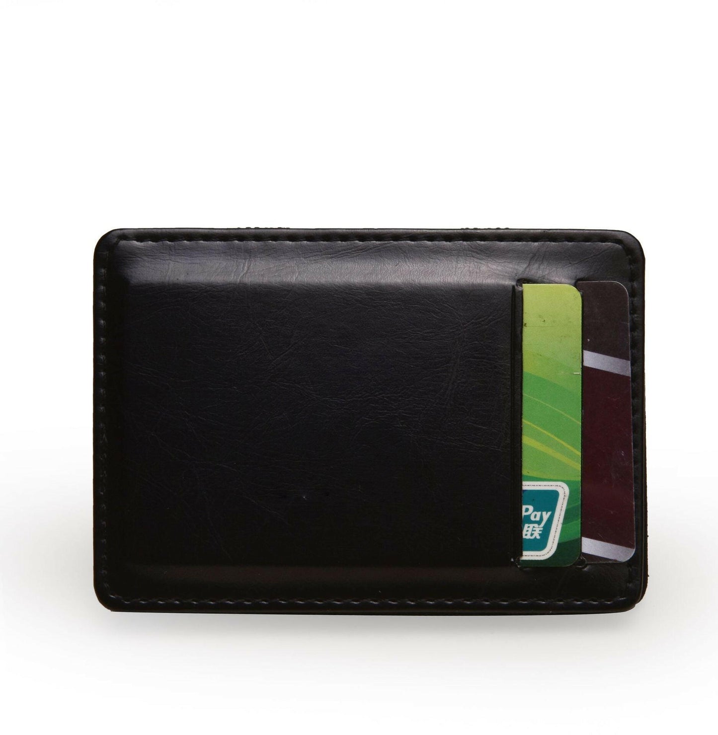 Flip PU Magic Wallet Business Card Holder Bags Kashur Mart .