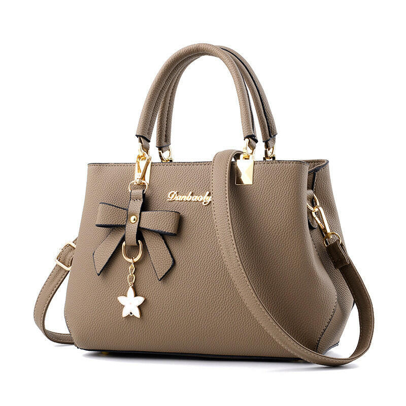 Women Shoulder Bag With Bowknot Star Pendant Totes Kashur Mart .