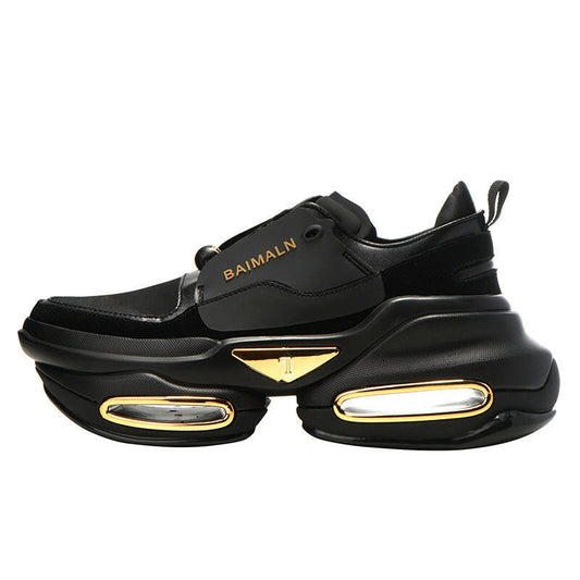 Hollow Stretch Platform Heightened Casual Sneakers.