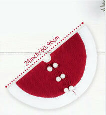 White Pompon Knitted Christmas Tree Skirt  Bottom Apron Shawl.