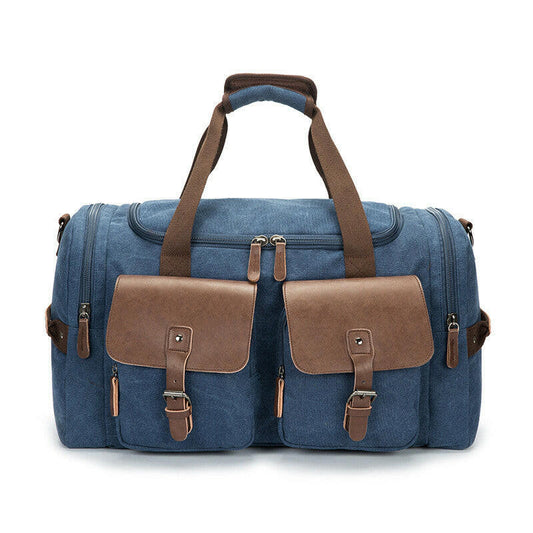 Canvas travel bag.