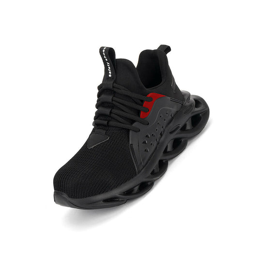 Indestructible Work Shoes Sneakers Men Anti-puncture Safety Shoes.
