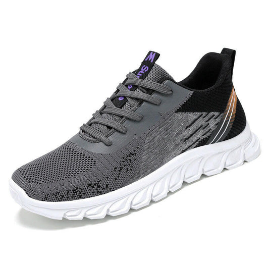 Men Sneakers Fashion Wavy Bottom Shoes Sport Running Walking Shoes.
