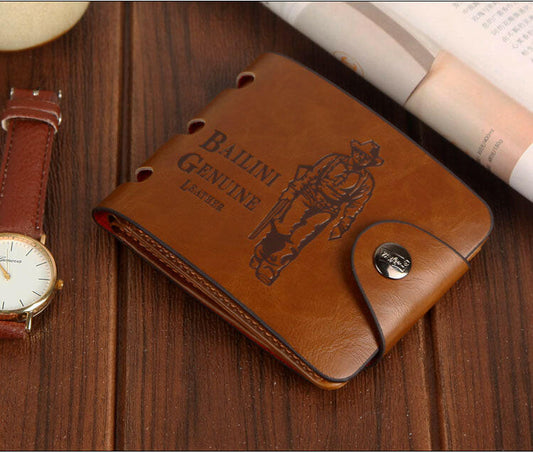 Men's Short Wallet Vintage Hunter Wallet.