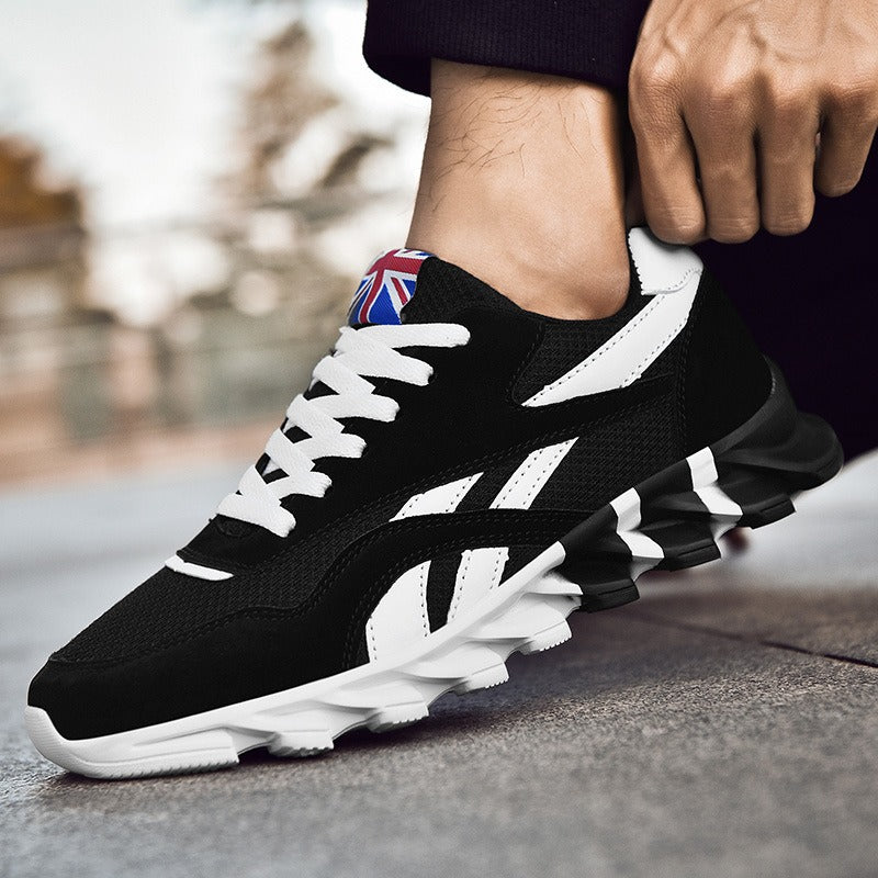 Sports shoes men's new blade shoes flying woven breathable men's shoes