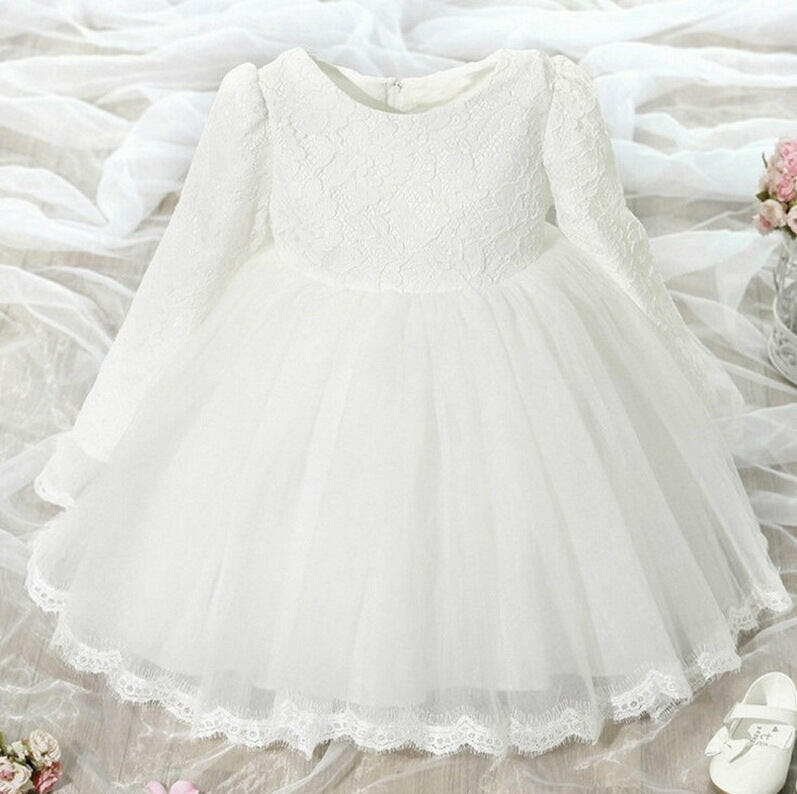 Lace princess dress girls summer dress.