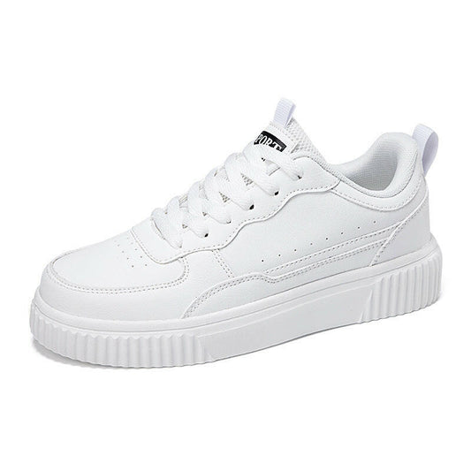 Breathable Versatile White Shoes Korean Style For Students.