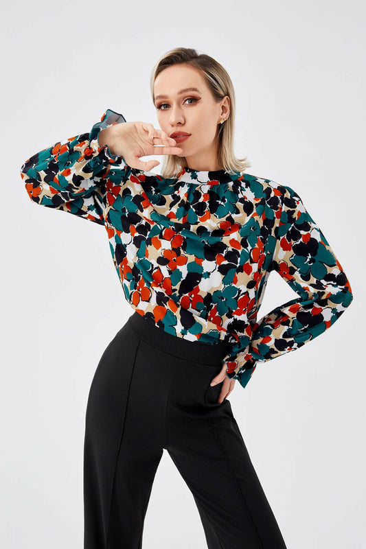 Bohemian Casual Holiday Fashion Shirt.