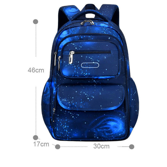 New Schoolbag For Primary School Students Male Side Refrigerator Open Large Capacity Children's Bags Grade.