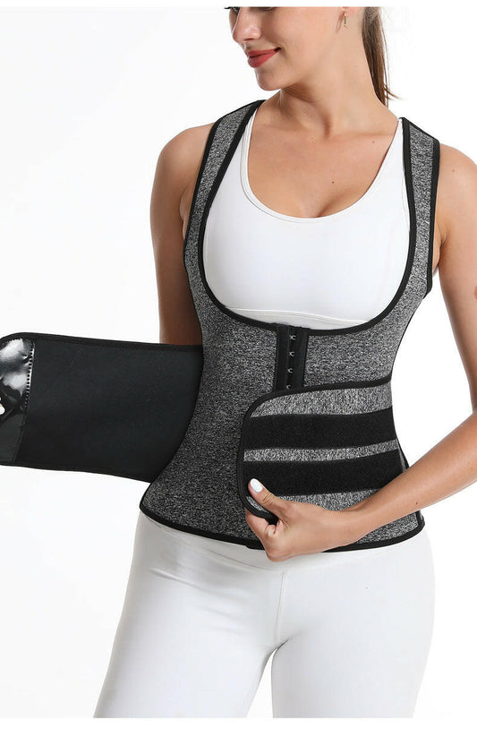 Neopren Waist Trainer For Women Workout Trimmer Belt Sauna Sweat Corset Cincher.