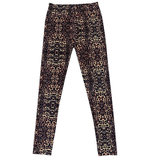 Spring And Summer Milk Silk Printed Leggings For Women.
