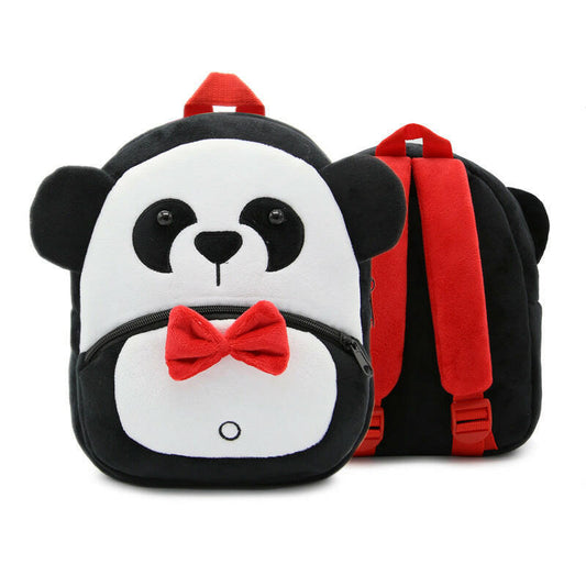 Children School Backpack Cartoon Rainbow  Design Soft Plush Material For Toddler Baby Girls Kindergarten Kids School Bags.