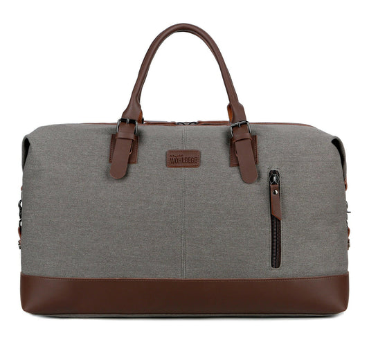 Canvas Travel Bag Men's Gym Bag Outdoor Luggage Bag.