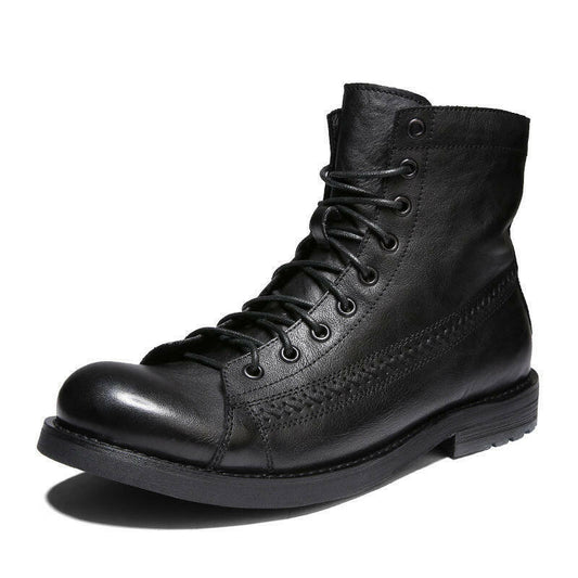 British Style Brush Color Worker Boot.