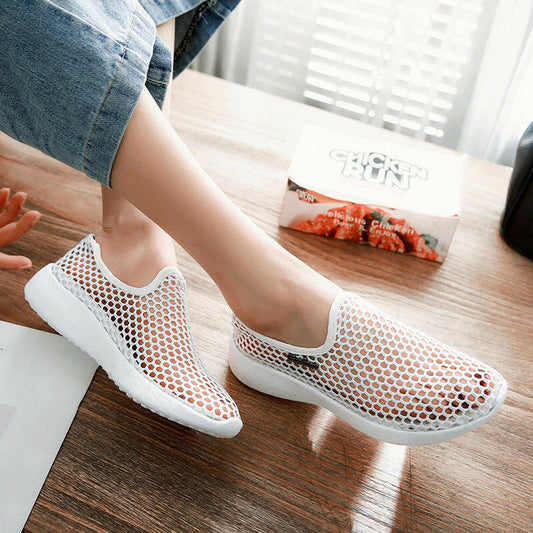 Mesh Single Shoes Lightweight Sneakers.