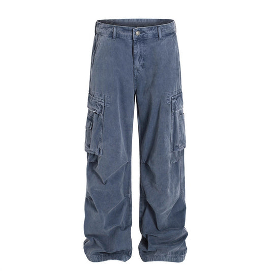 Worn out work pants