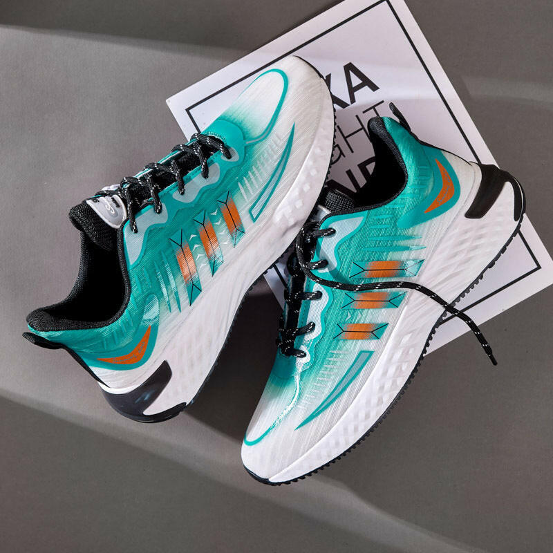 Fly-woven Mesh Shoes Thick-soled Sports Sneakers Casual Dad Shoes Walking Running Shoes.