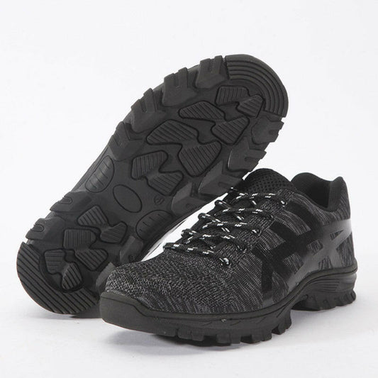 Safety Work Shoes Indestructible Steel Toe Anti-puncture Sneakers.