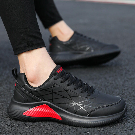 Casual Leather Sports Casual Running Daddy Shoes.