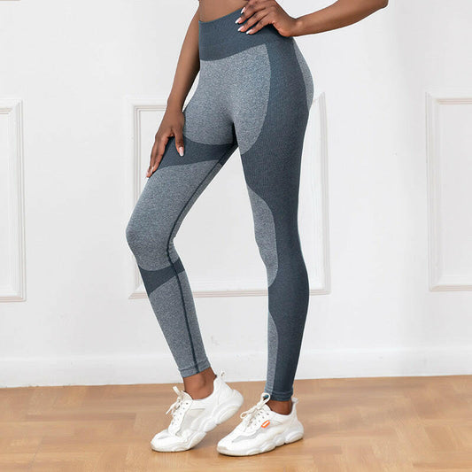Striped Printed Yoga Pants High Waist Seamless Leggings Stretch Butt Lift Quick-drying Running Sports Fitness Pant Womens Clothing.