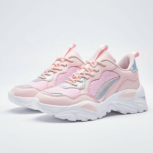Lightweight Flying Woven Women's Shoes, Sneakers, Daddy Shoes.